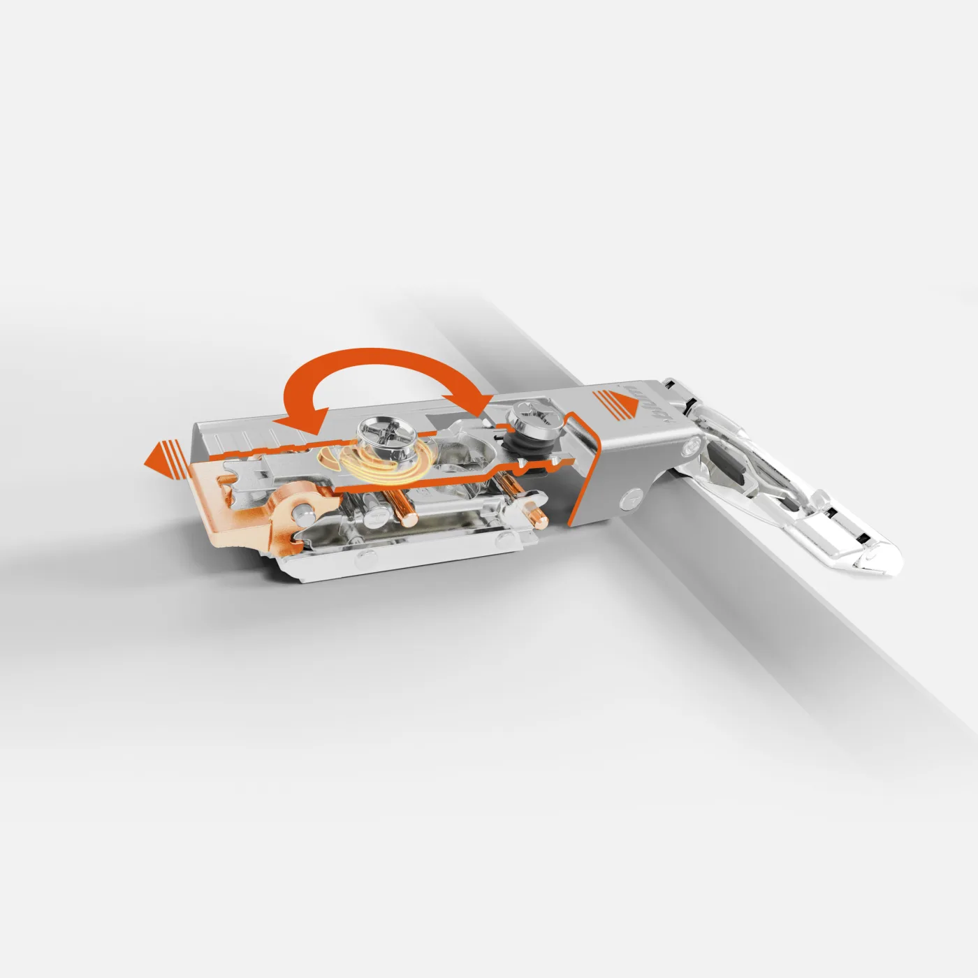 Mecanism BLUMOTION integrat
