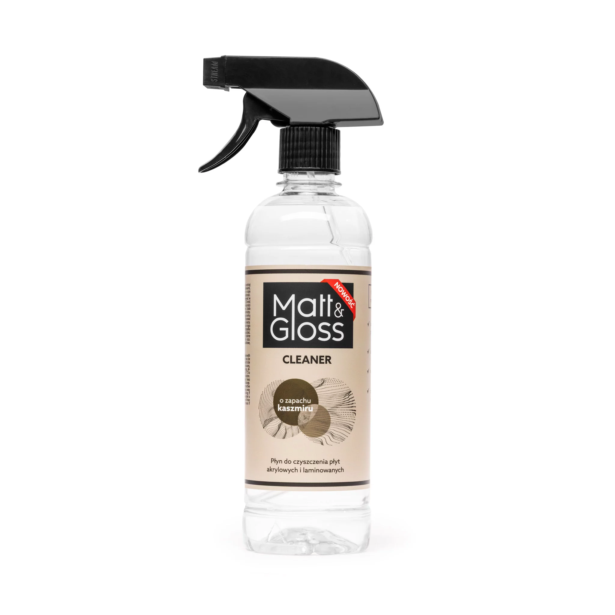New Matt&Gloss Cleaner parfum cașmir